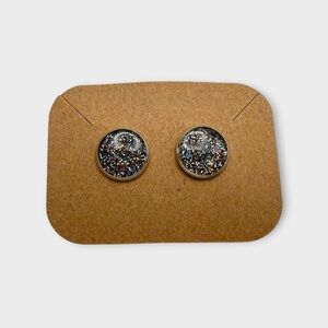 Sparkling Stud Earrings